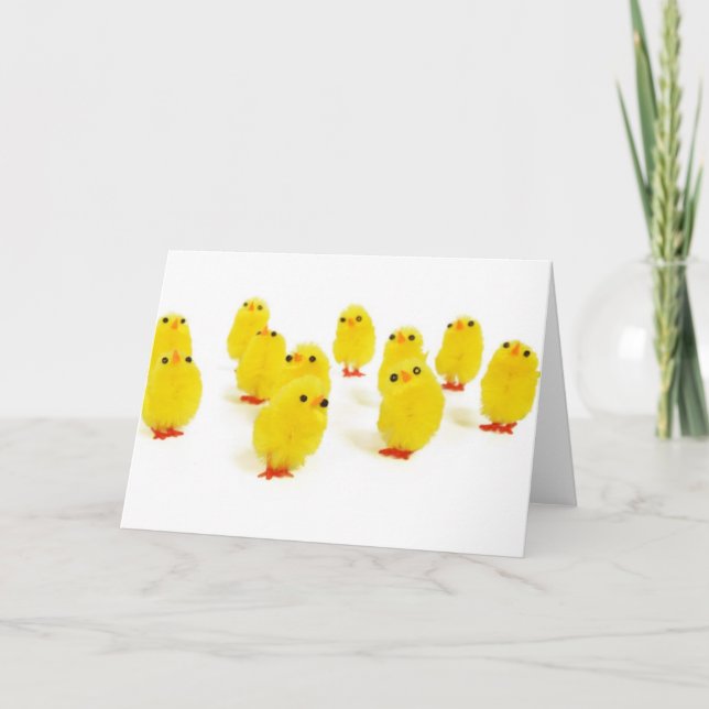 Greeting Card-Peeps Holiday Card (Front)