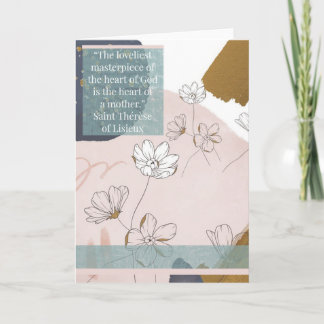 Greeting Card - Saint Thérèse of Lisieux - Mothers