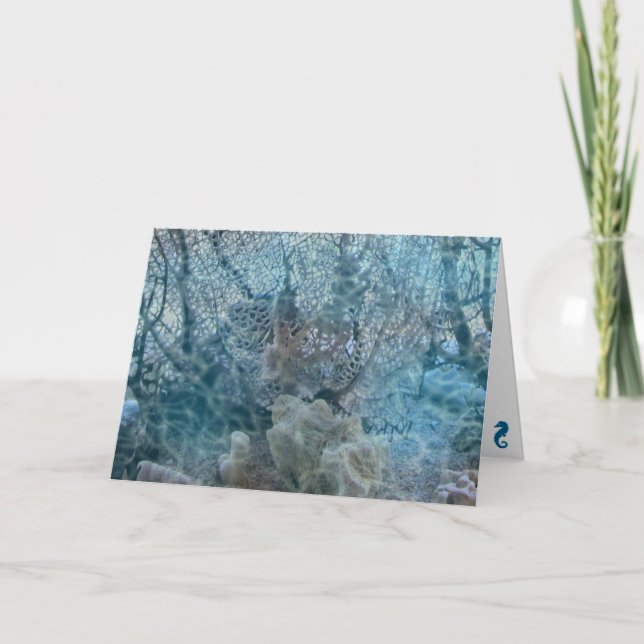 Greeting Card - Seascape Serenade (Front)