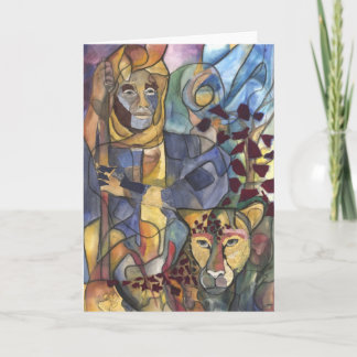 Greeting Card: "Spirit Tracker" Card