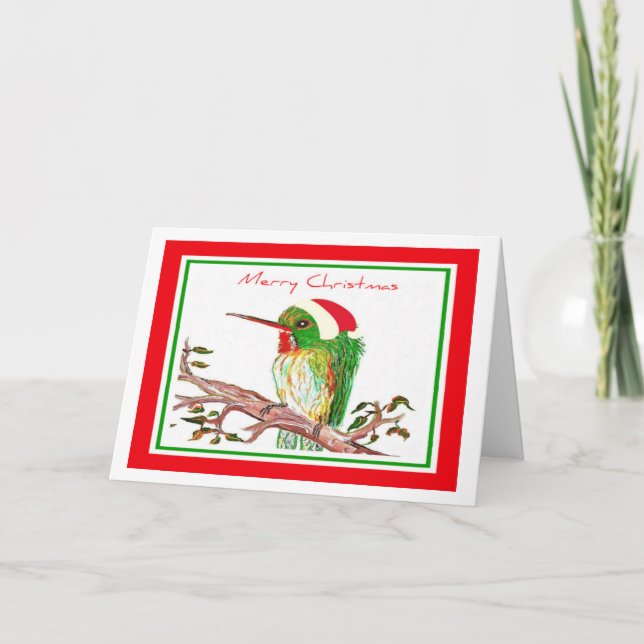Greeting Card, Standard white envelopes included Holiday Card (Front)