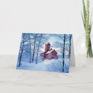 GREETING CARD The Old Red Mill