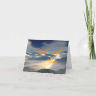 Greeting Card: Thinking of You (Blank) Card
