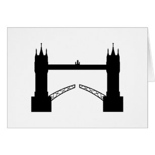 greeting card Tower Brigde London