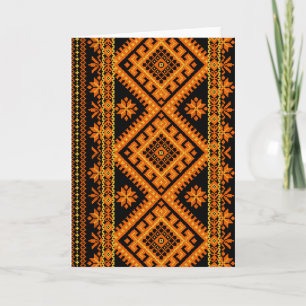 Greeting Card Ukrainian Cross Stitch Print