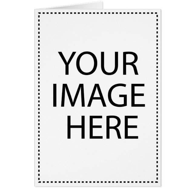 Greeting Card Vertical Template (Front)