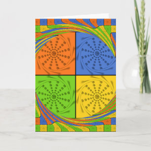 Greeting Card Vertical Template