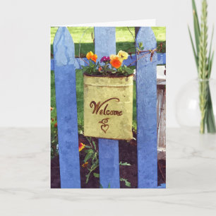GREETING CARD: Welcome "New Home"_ Card