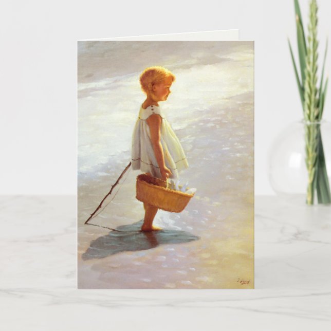 Greeting Card With I. Davidi Painting (Front)