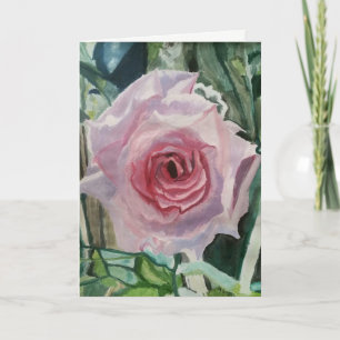 Greeting Cards "Romantic Rose" by Amber Larsen