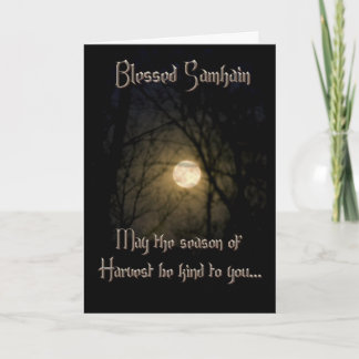 Greeting Cards: Samhain Blessings Card
