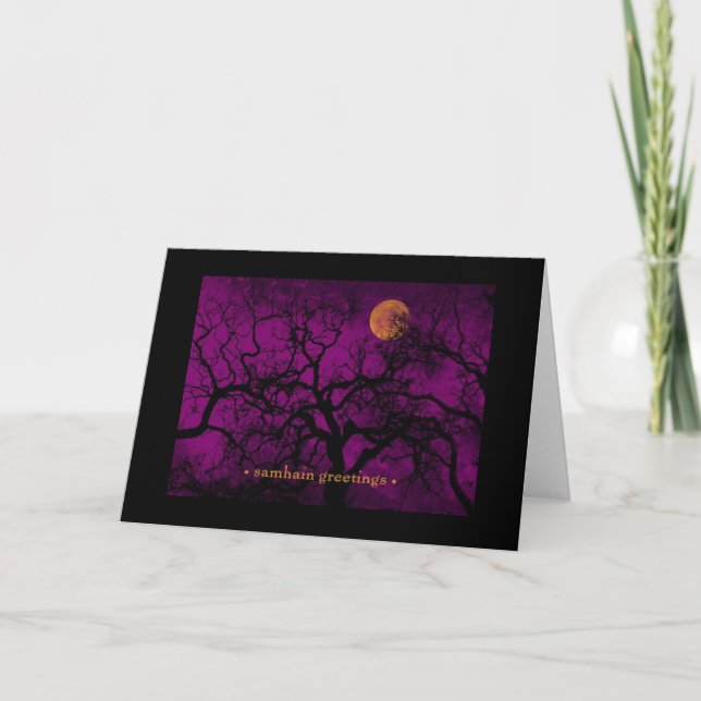 Greeting Cards: Samhain Card (Front)