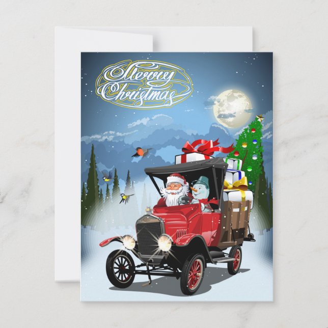 Greeting Christmas Card (Front)