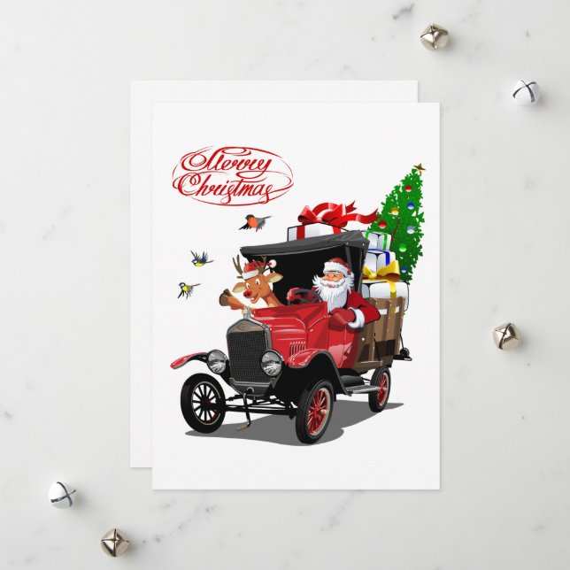 Greeting Christmas Card (Front/Back In Situ)