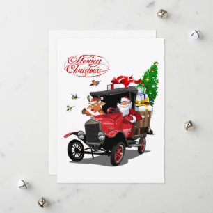 Greeting Christmas Card