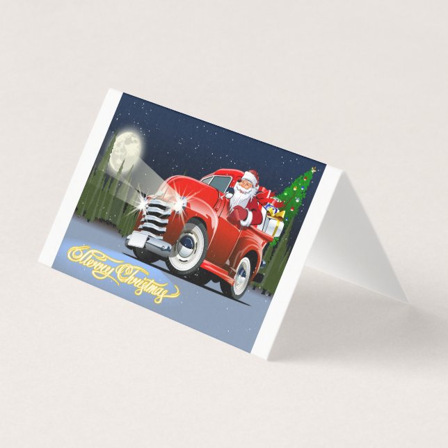 Greeting Christmas Card (Front)