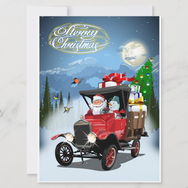 Greeting Christmas Card (Front)