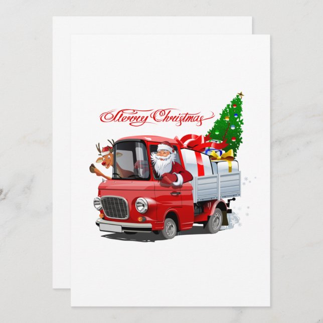 Greeting Christmas Card (Front/Back)
