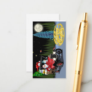 Greeting Christmas Card