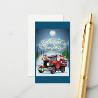 Greeting Christmas Card