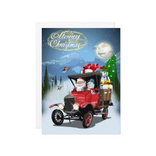 Greeting Christmas Card