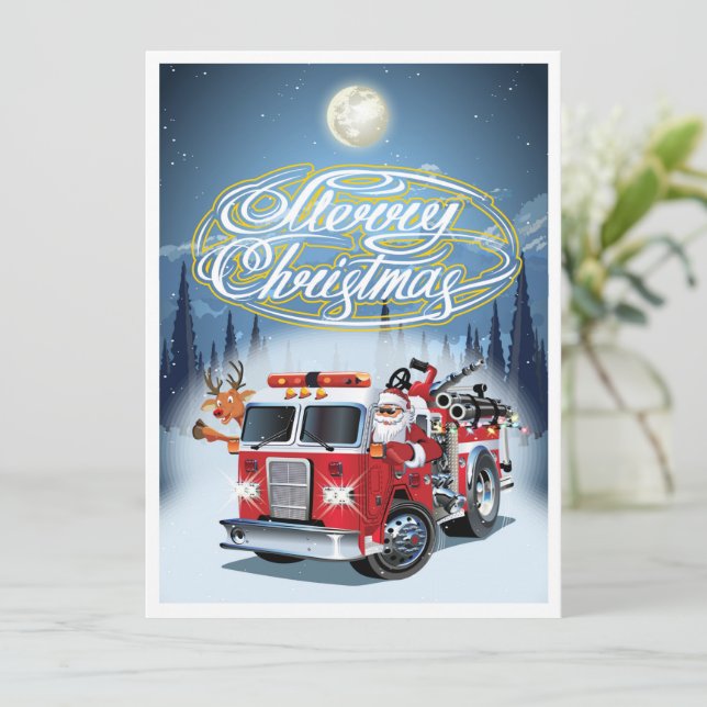 Greeting Chrustmas card (Standing Front)