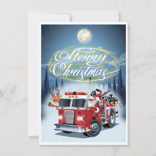 Greeting Chrustmas card