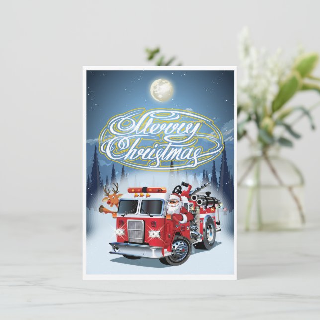 Greeting Chrustmas card (Standing Front)