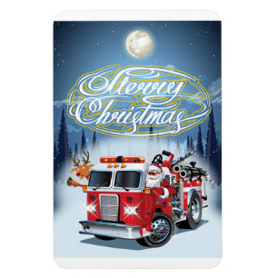 Greeting Chrustmas card Magnet