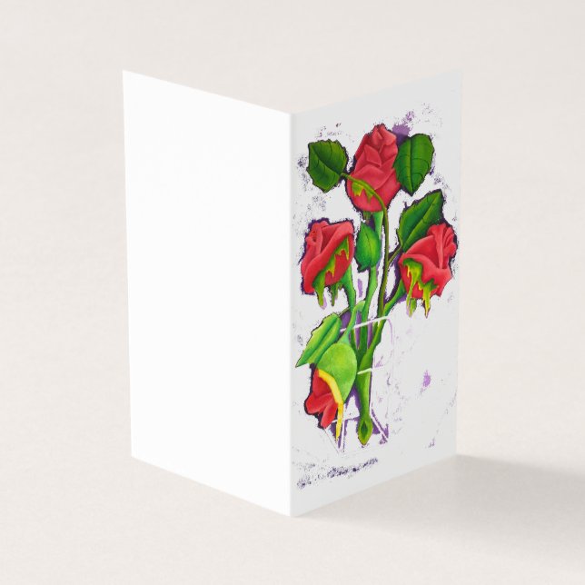 greeting folded card (Outside)