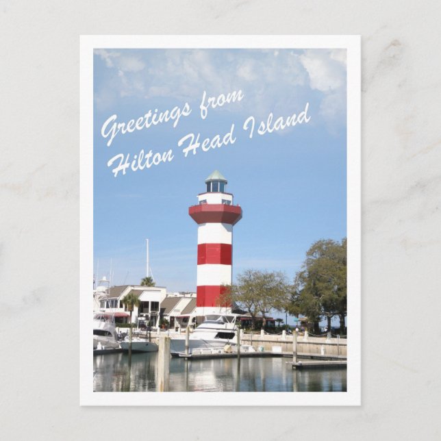 Greeting from Hilton Head Island Postcard (Front)