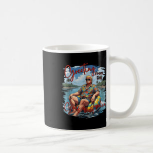 Greeting From The Gulf Of Usa America Trump Coffee Mug