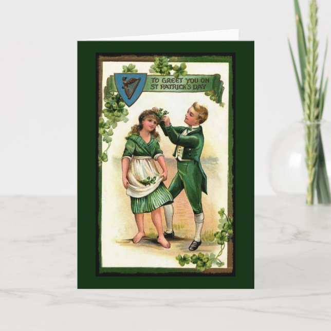 Greeting You on St Paddy's Day Card (Front)