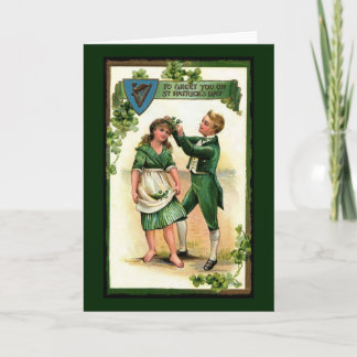 Greeting You on St Paddy's Day Card