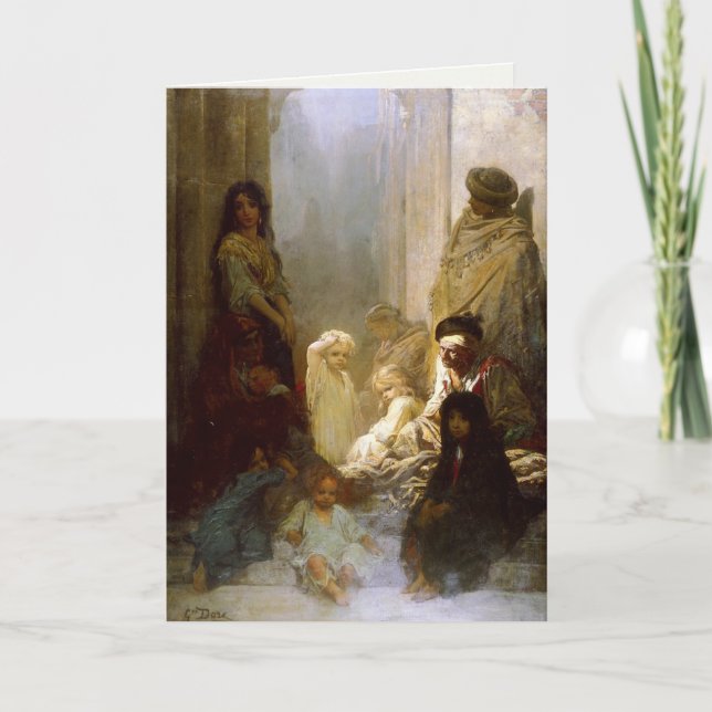 Greetingcard With Gustave Dore Painting Card (Front)