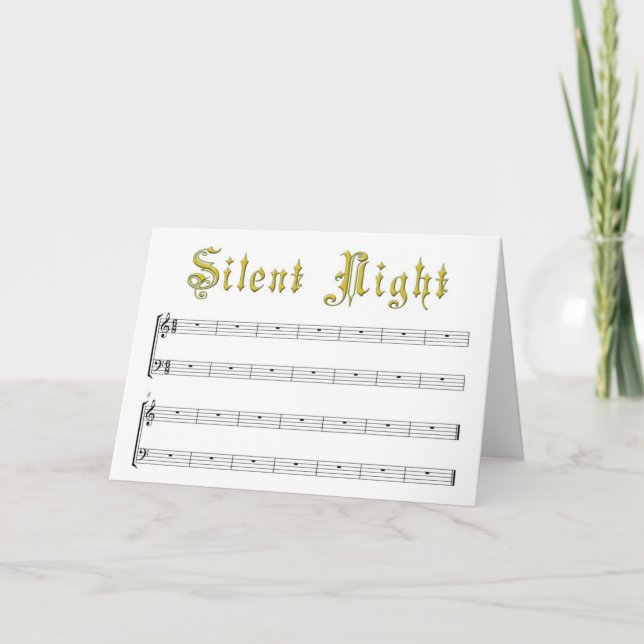 greetingcards-silent-white card (Front)