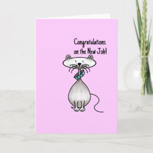 Greetings Card - Congratulations on the New Job