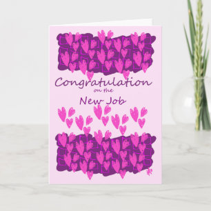 Greetings Card - Congratulations on the New Job