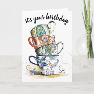 Greetings Card - it's your birthday