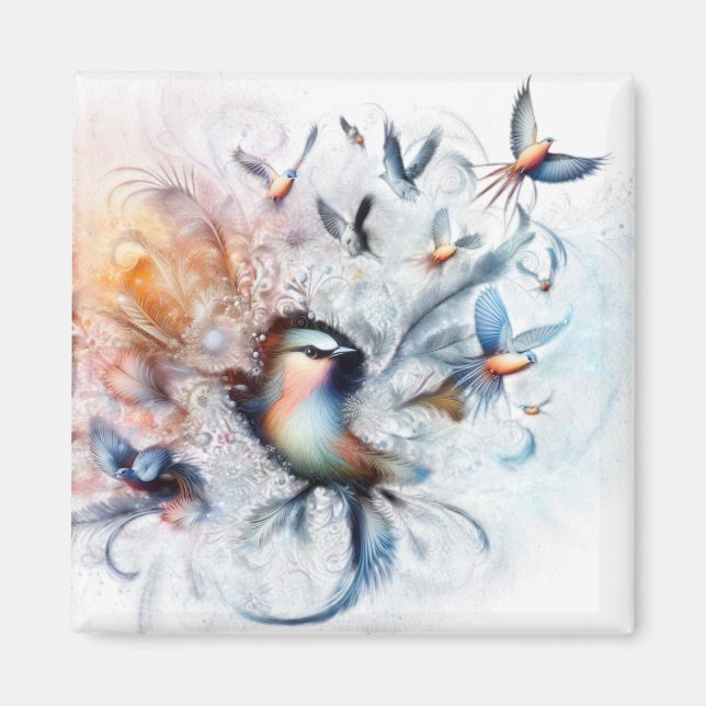 Greetings card  magnet (Front)