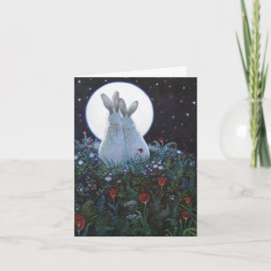 Greetings Card - Under the Moonlight