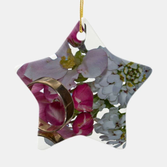 Greetings -Cheers Ceramic Ornament (Front)