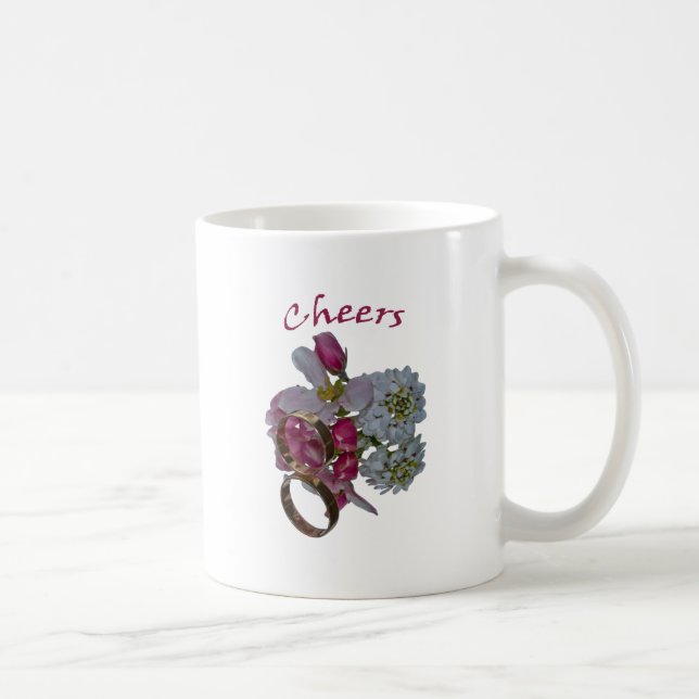 Greetings -Cheers Coffee Mug (Right)