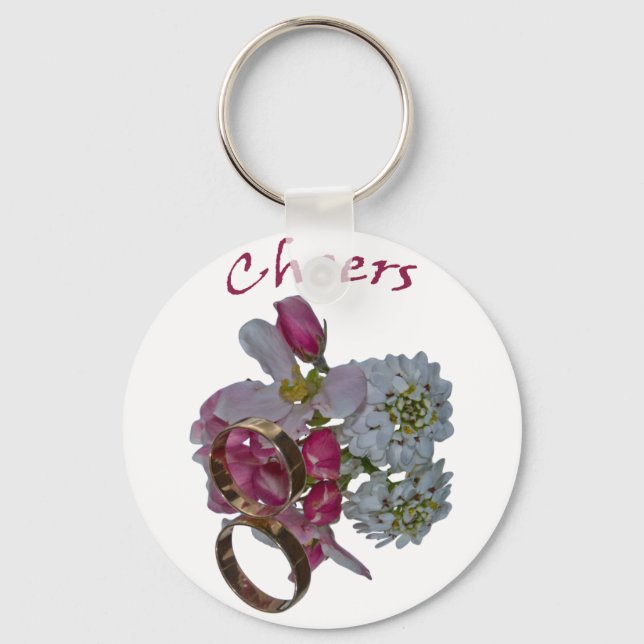 Greetings -Cheers Key Ring (Front)