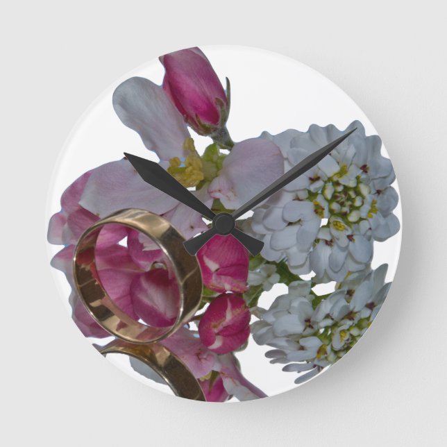 Greetings -Cheers Round Clock (Front)