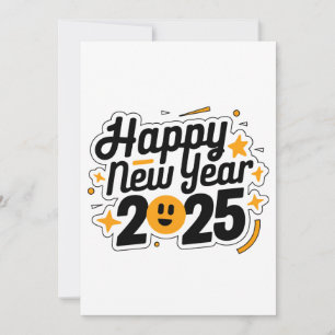 Greetings for a Bright 2025 Holiday Card