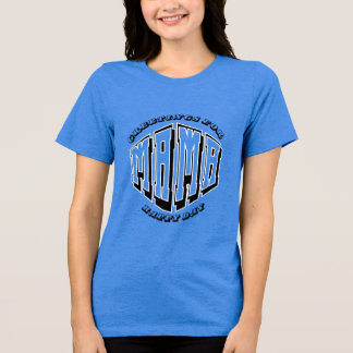 greetings for happy mama day design Tri-Blend shirt