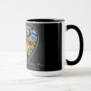 Greetings From Alaska Mug