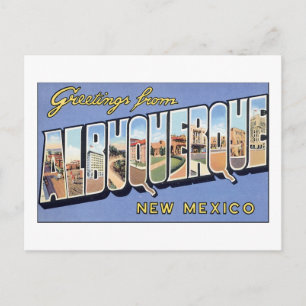 Greetings from Albuquerque, New Mexico Postcard