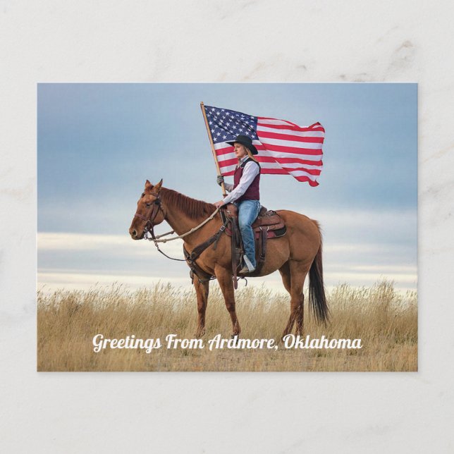 Greetings From Ardmore,Oklahoma Postcard (Front)